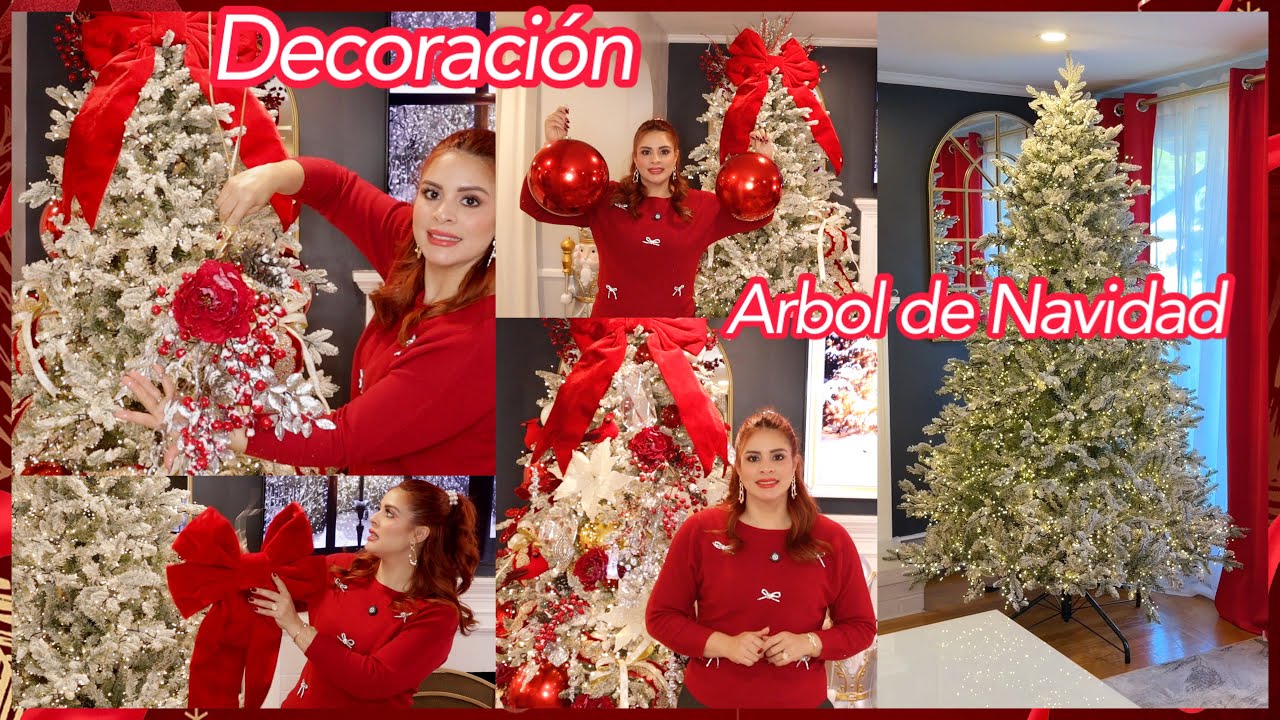 CÓMO DECORAR EL ARBOL DE NAVIDAD 2025 🎄