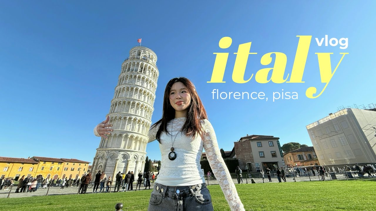 italy vlog 🤌🇮🇹 ăn sập florence, pisa