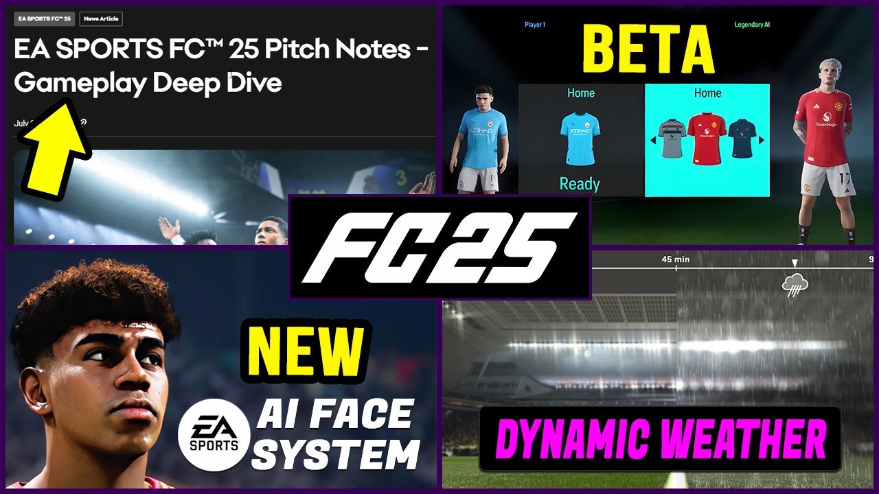 EA FC 25 - NEW Official Beta, Full Gameplay & CONFIRMED LEAKS ✅