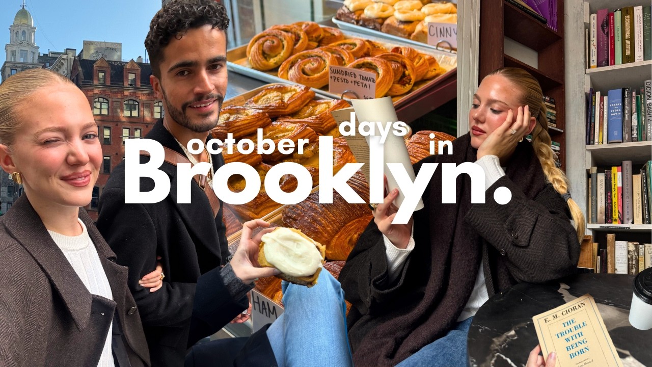 October Days in New York | Bookstores, Cinnamon Rolls & New Fall Recipes..☕️🍂🥮