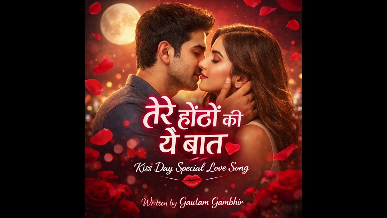 💋 Kiss Day Special 2026 | तेरे होंठों की ये बात | Romantic Hindi Love Song |