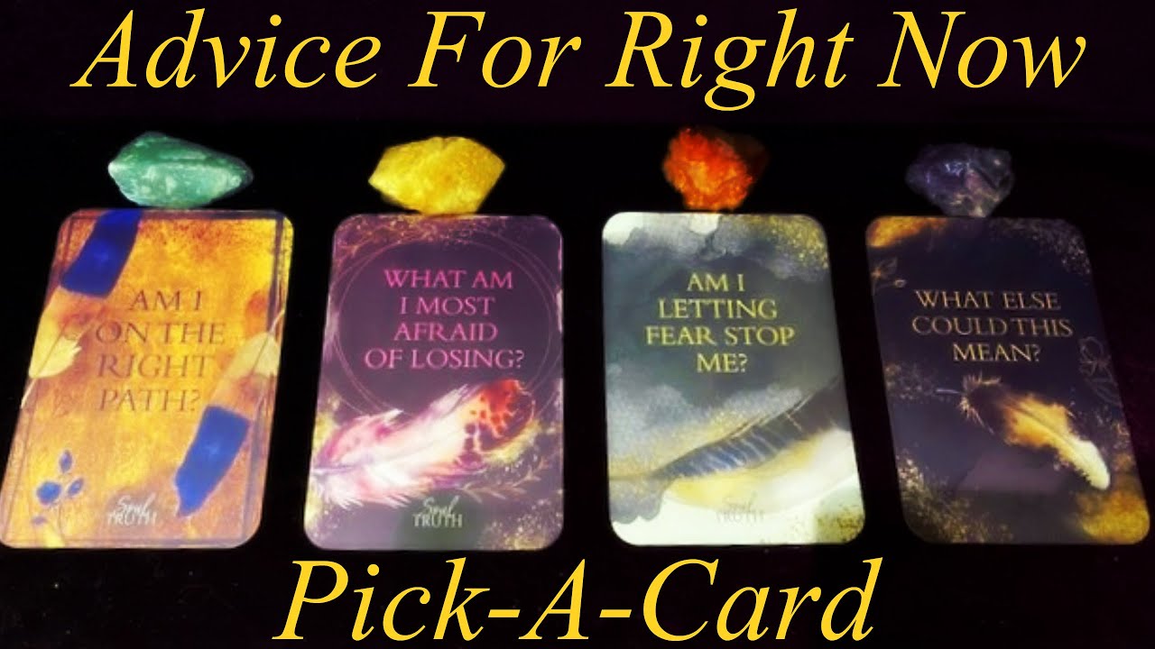🔮 Advice You Need Right Now 🔮 ~ Pick A Card