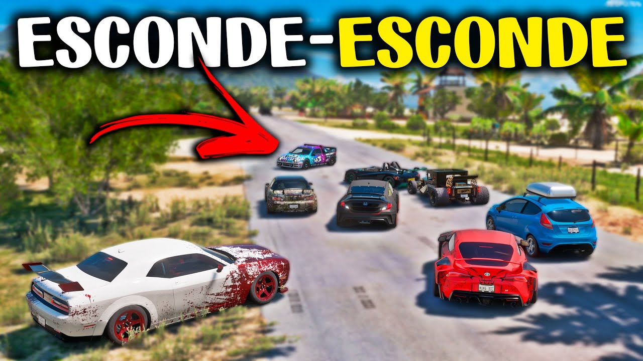 ESCONDE ESCONDE NA PRAIA - FORZA HORIZON 5 GAMEPLAY