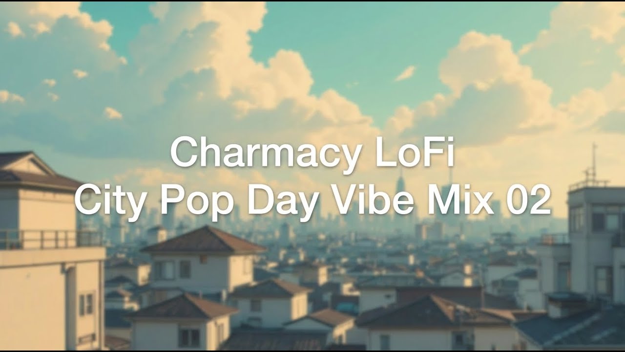 City Pop Day Vibes – Smooth Beats for City Walks & Slow Hours Mix 02 | Charmacy