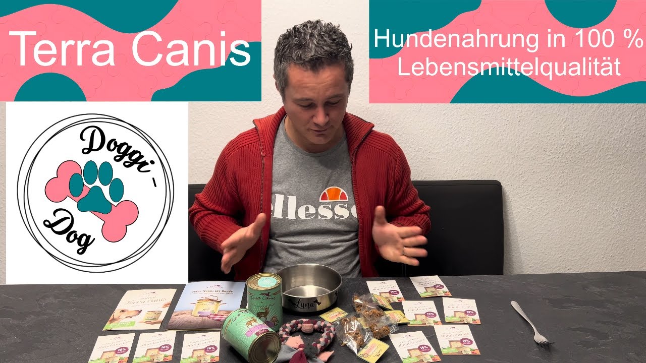 Die erste Hundenahrung in 100 % Lebensmittelqualität aller Rohstoffe - Terra Canis im trnd Projekt