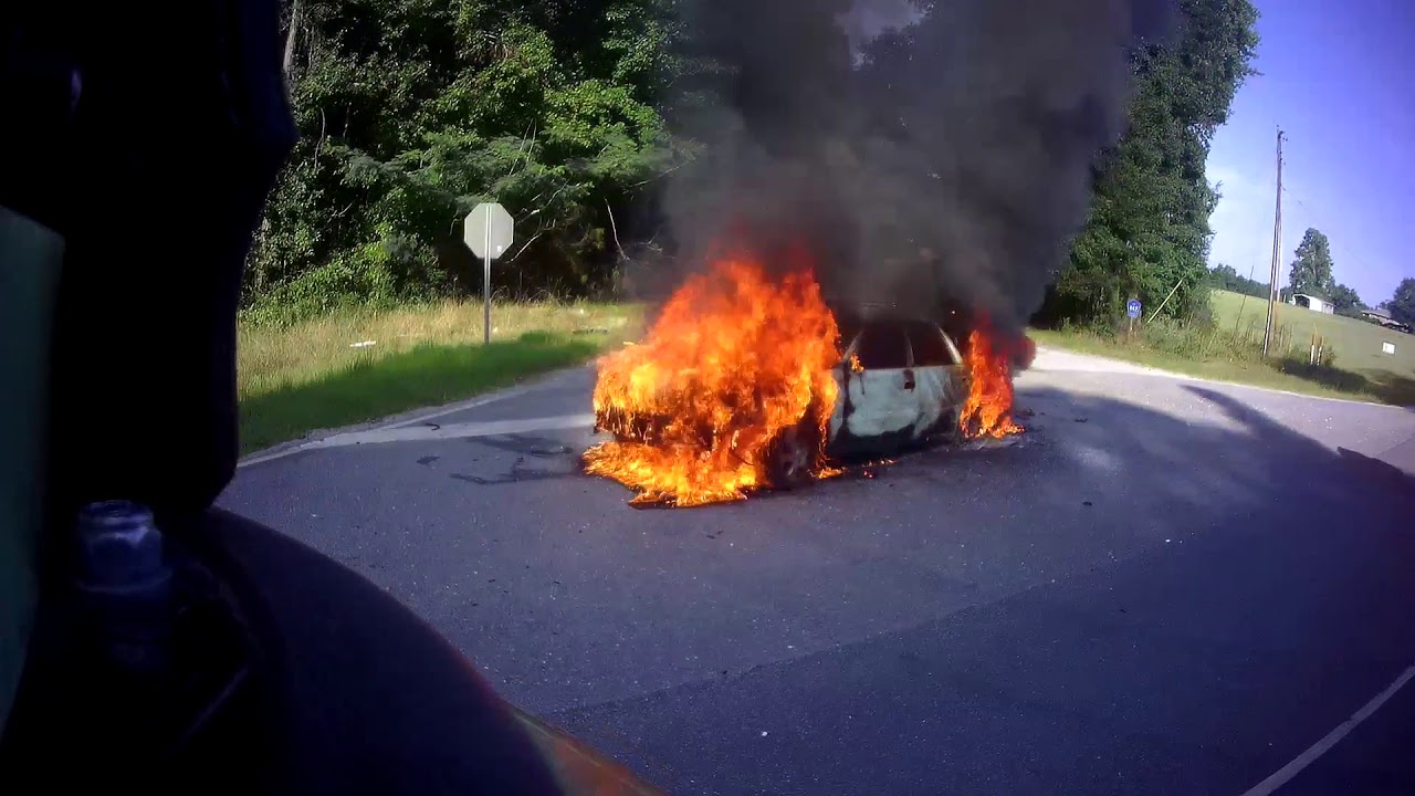 BVFD - Working Vehicle Fire *Helmet Cam**Go Pro*