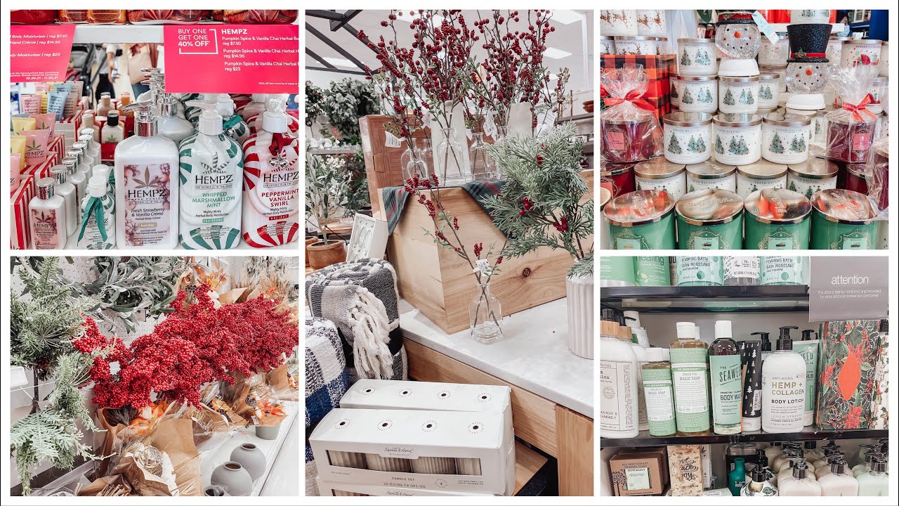 SHOP WITH ME | HYGIENE HAUL + CHRISTMAS DECOR