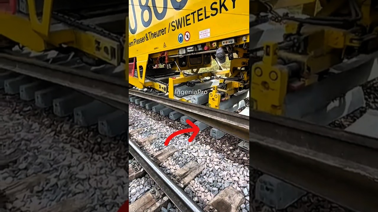 La m&aacute;quina austr&iacute;aca que renueva v&iacute;as f&eacute;rreas &iexcl;sin detener el tren! 🚄🔥