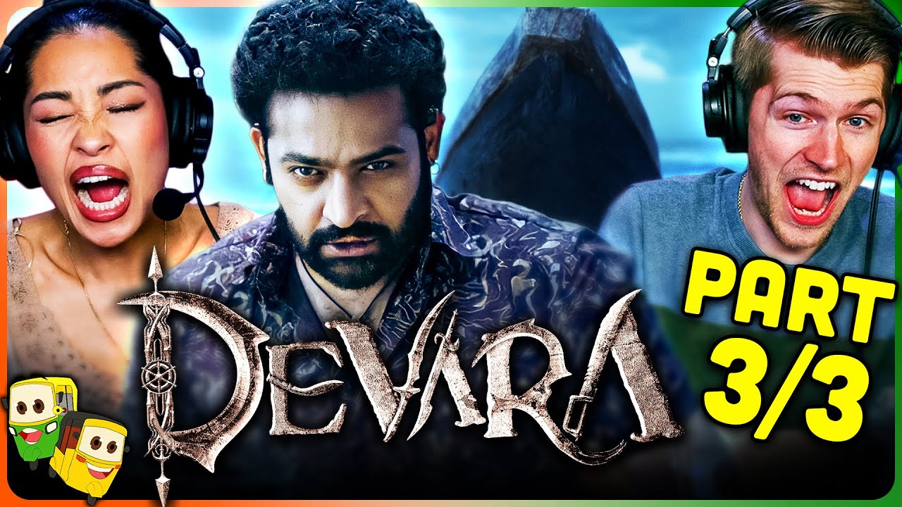 Part 3/3 - DEVARA Movie Reaction! | N. T. Rama Rao Jr. | Janhvi Kapoor | Saif Ali Khan