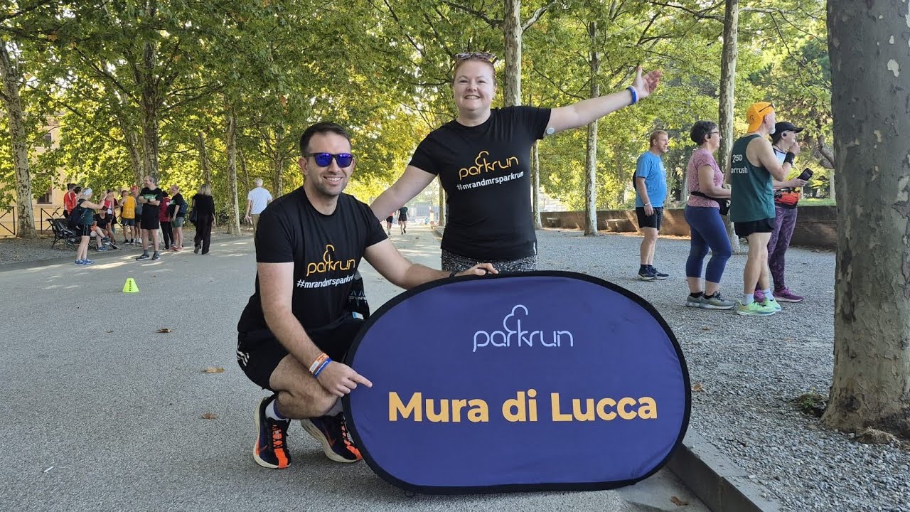 Mura di Lucca parkrun 20/9/25 FULL COURSE (sped up)