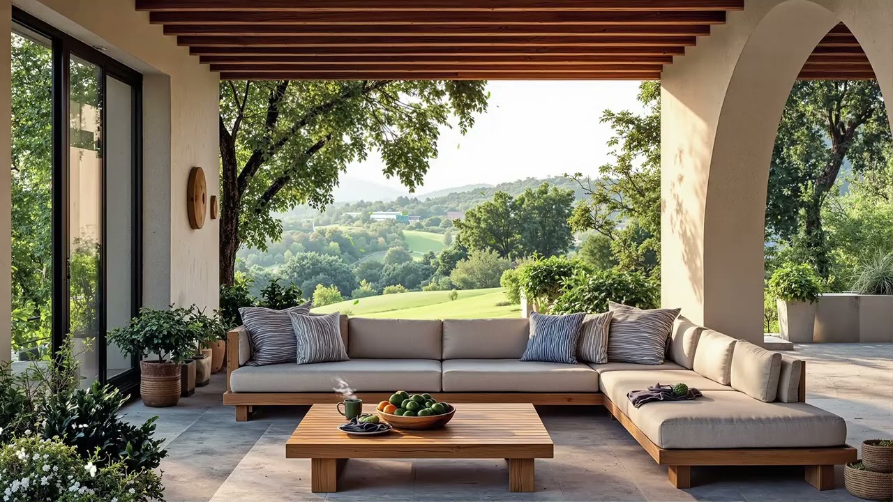 Spring Porch Jazz 🌸 Smooth Jazz Music for Relaxing Mornings, Focus & Cozy Outdoor Vibes
