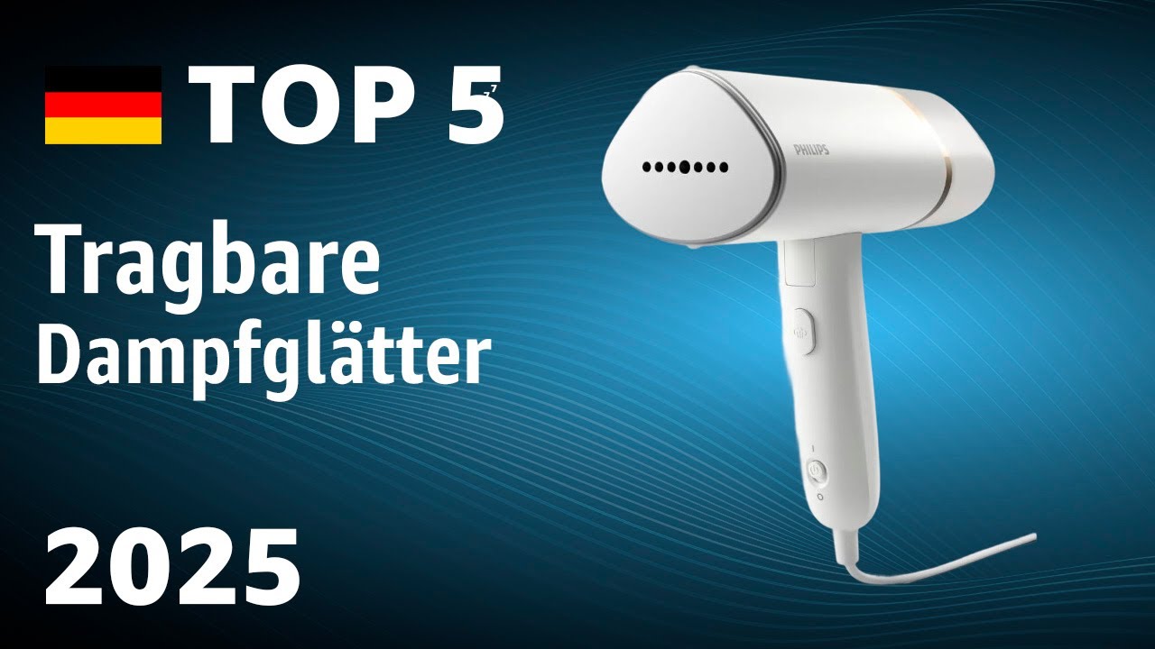 TOP—5. Beste Tragbare Dampfglätter. Test & Vergleich 2025