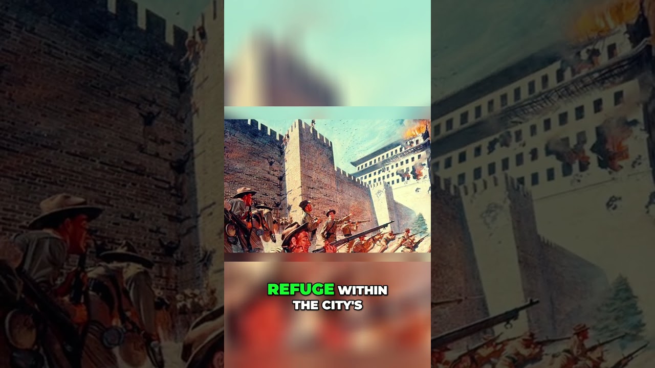 Beijing Siege: Diplomats' Fight for Survival in the Diplomatic Quarter! #shorts