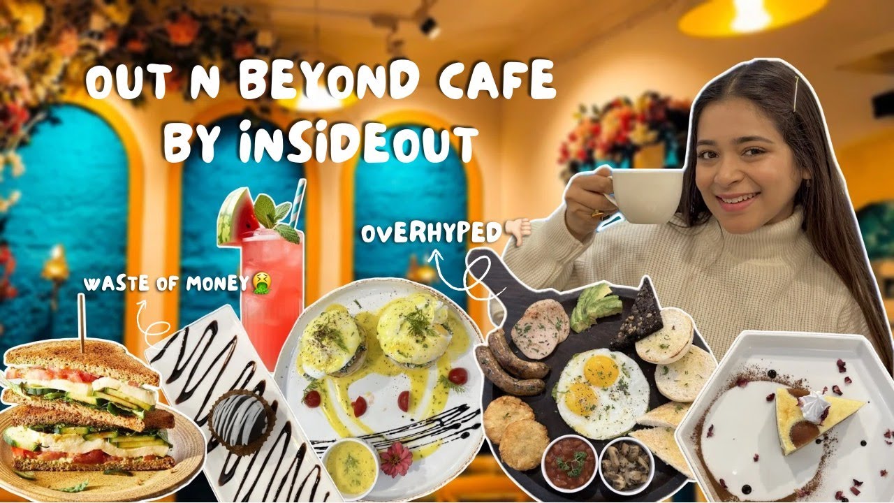 OUT N BEYOND CAFE By INSIDE OUT😍Waste of Money👎🏻🤮OVERHYPED😓Breakfast Date with FIANCE🧿🥰 