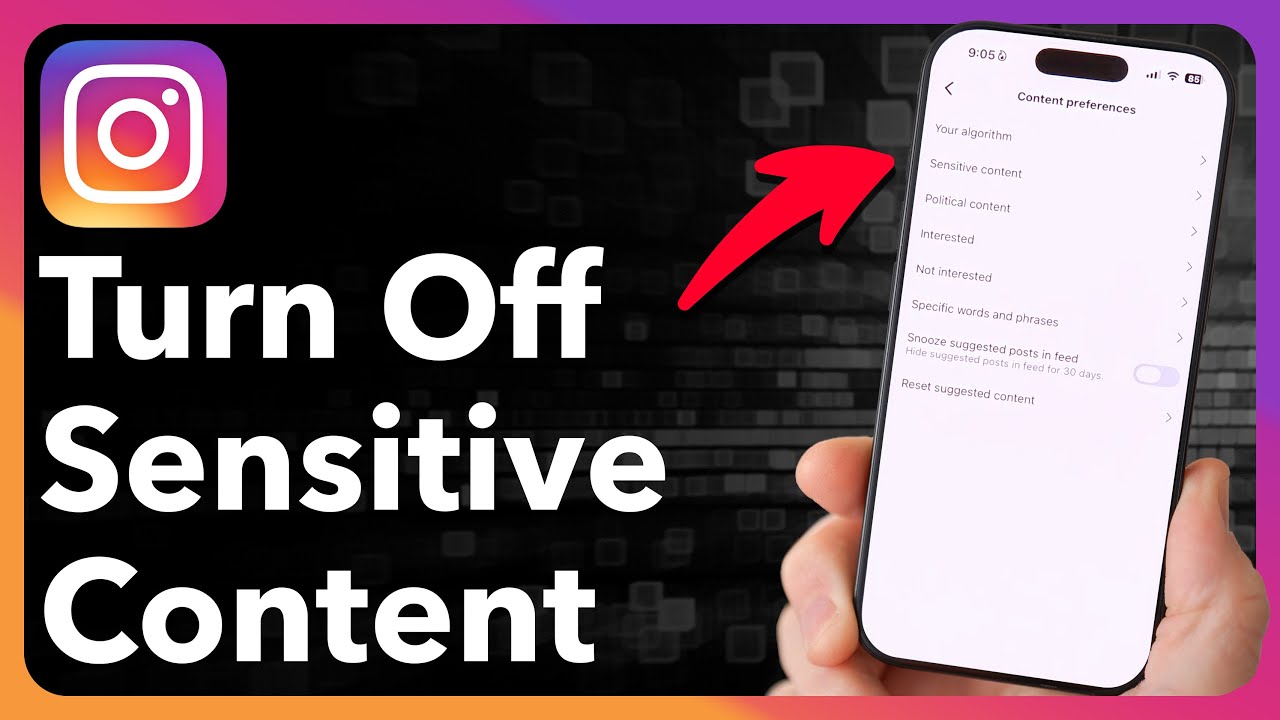 How To Turn Off Sensitive Content On Instagram