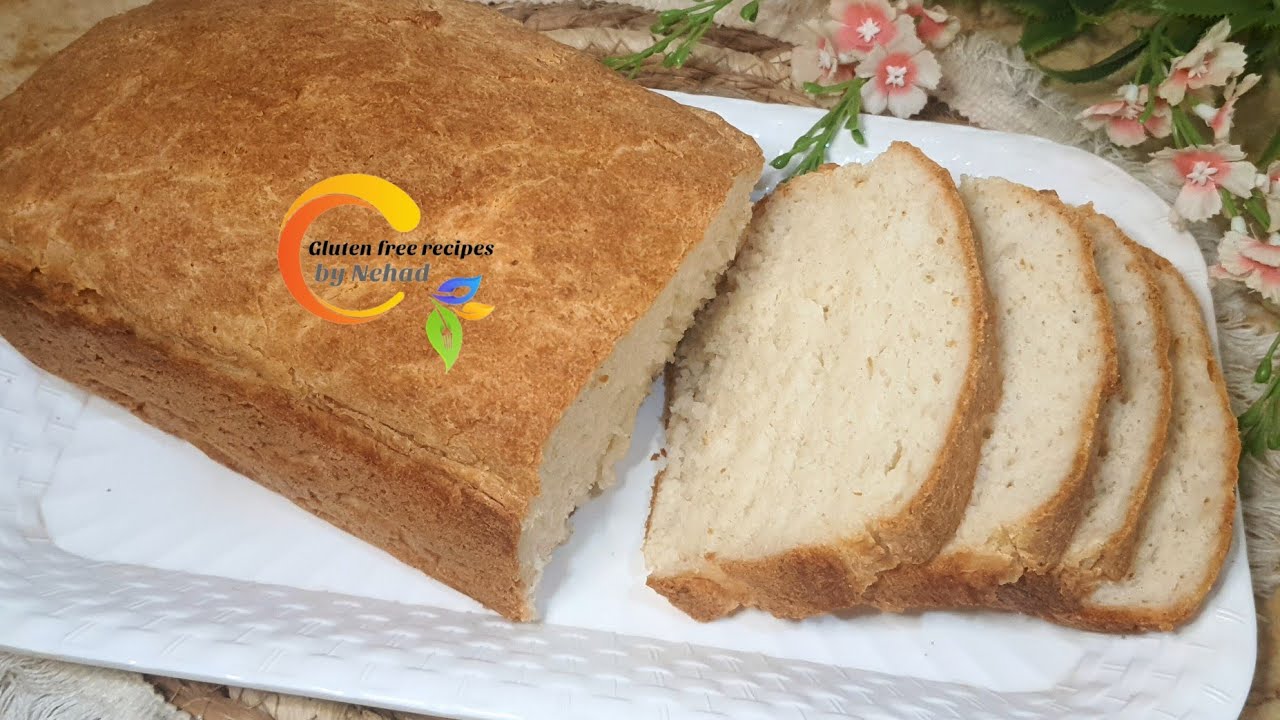 توست خالي من الجلوتين وخالى من اللبن  #حساسية_القمح gluten-free toast 🍞