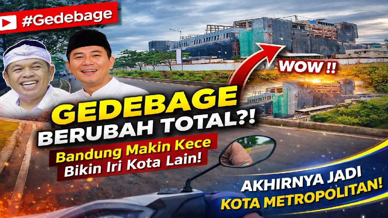 GEGER! GEDEBAGE Bikin HEBOH! jadi pusat perhatian di Bandung