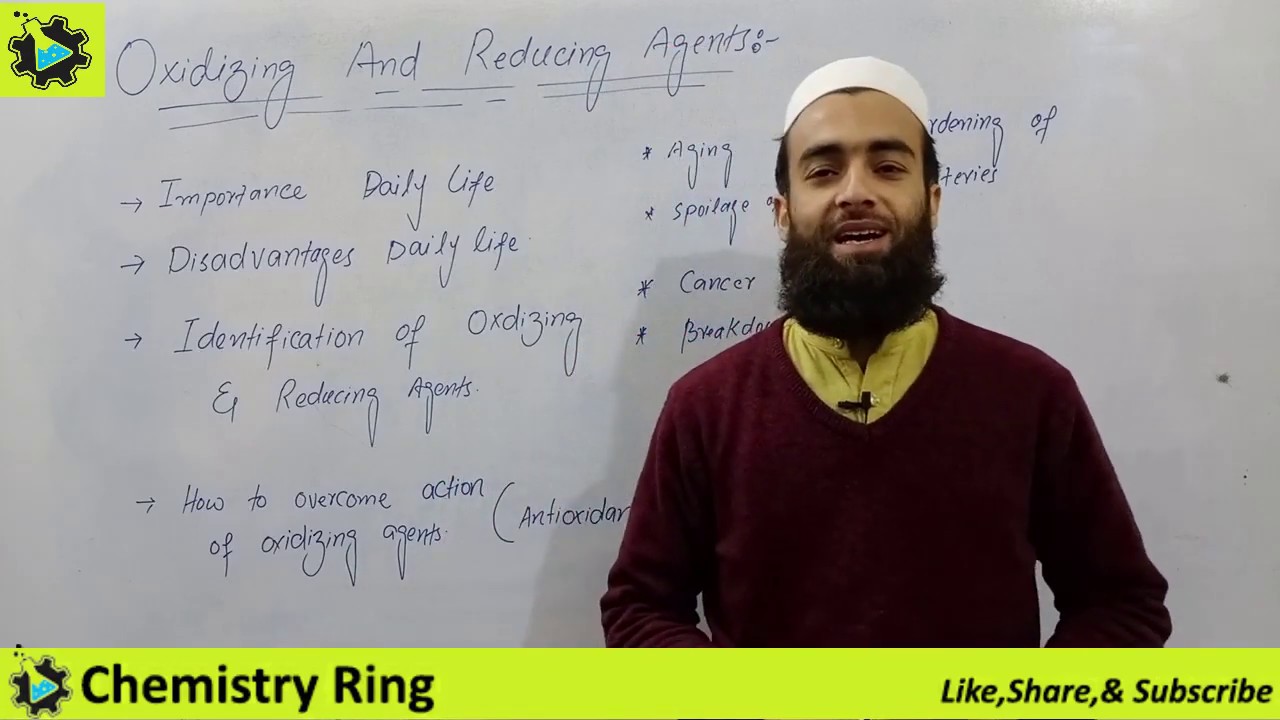 how to identify oxidizing and reducing agent ||concept and examples || Electrochemistry || 03