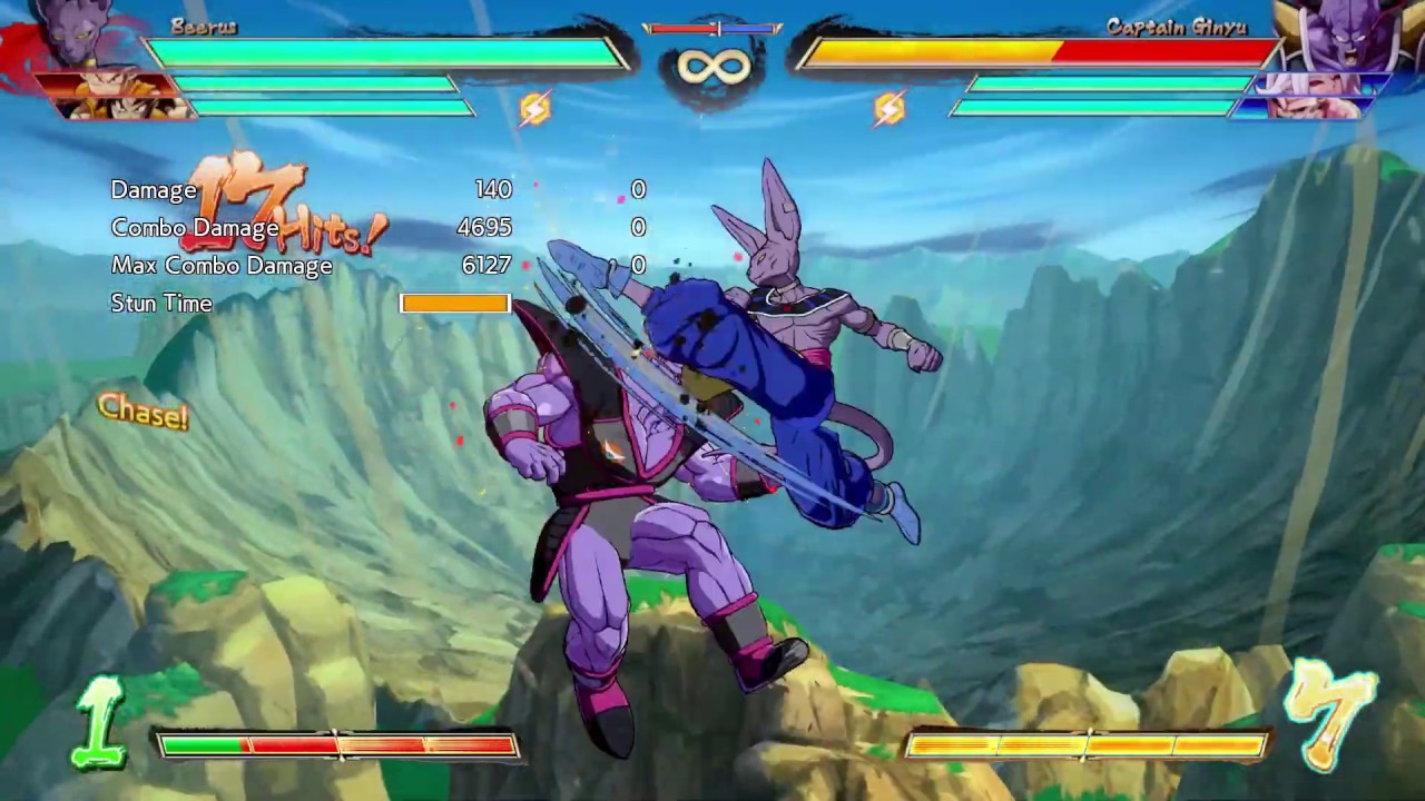DBFZ Season 3 Beerus bnb combos