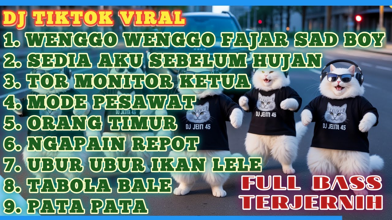 DJ VIRAL TERBARU 2026!!!! DJ WENGGO WENGGO FAJAR SAD BOY COVER || VIRAL TIKTOK FULL ALBUM!!!