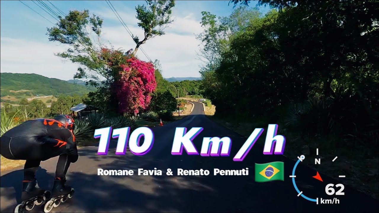 Teutonia 2022 Inline Downhill second Run 110kmh