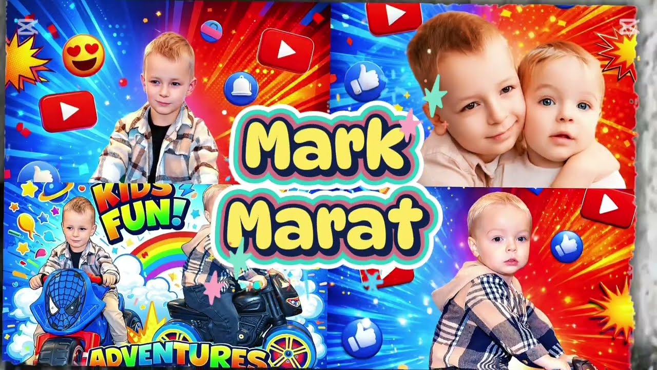 Поехали! Марк и Марат на квадрике.