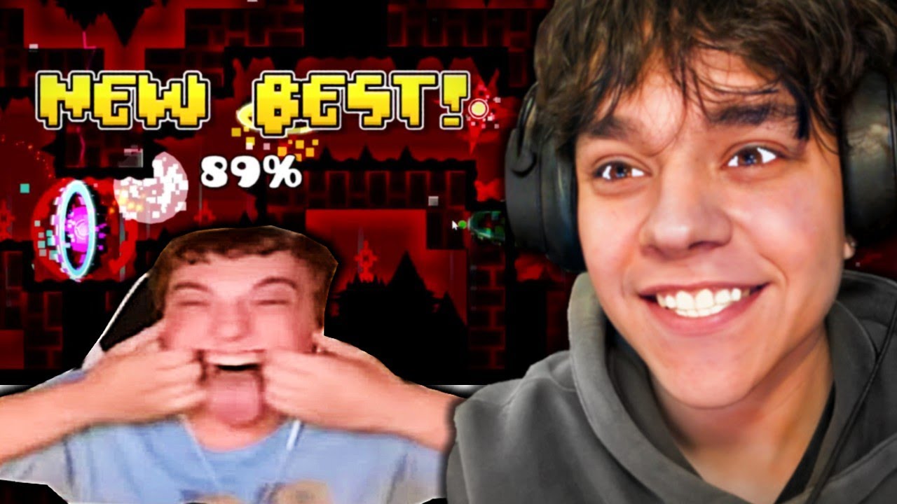 Попробуй не засмеяться: САМАЯ СМЕШНАЯ ярость Geometry Dash