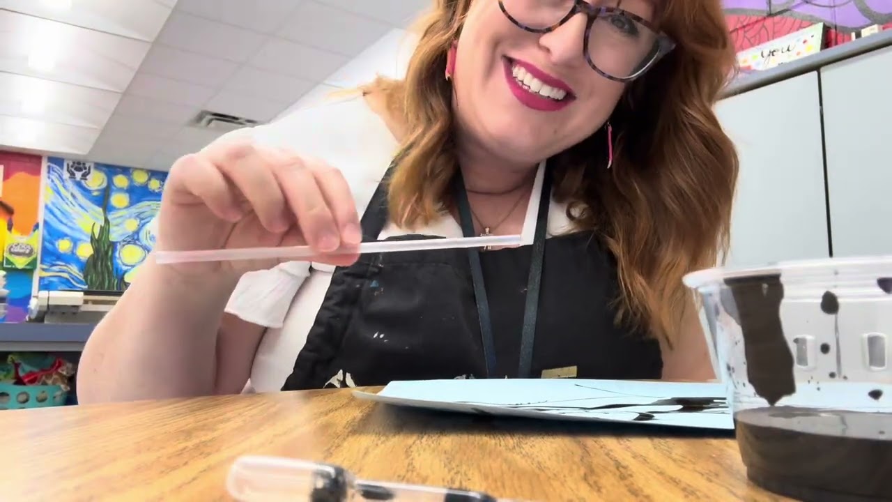 Straw Painting 