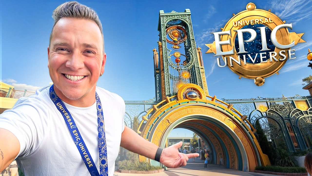 Entré a EPIC UNIVERSE el NUEVO PARQUE de UNIVERSAL 🔥