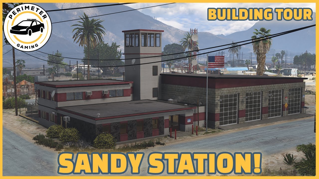 Touring the Sandy Shores Fire Station! | Prompt Sandy FD| Perimeter Gaming RP
