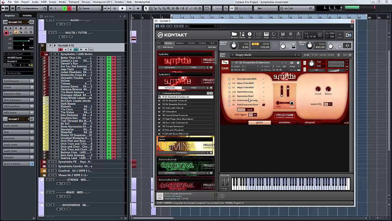 ProjectSAM Symphobia 2 Instruments Part 1