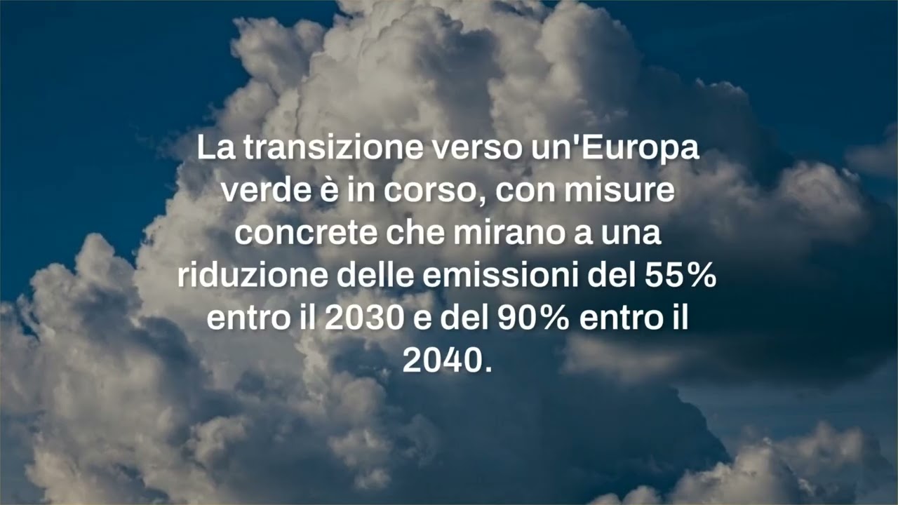 Legge UE sul clima: obiettivo -90% emissioni entro il 2040