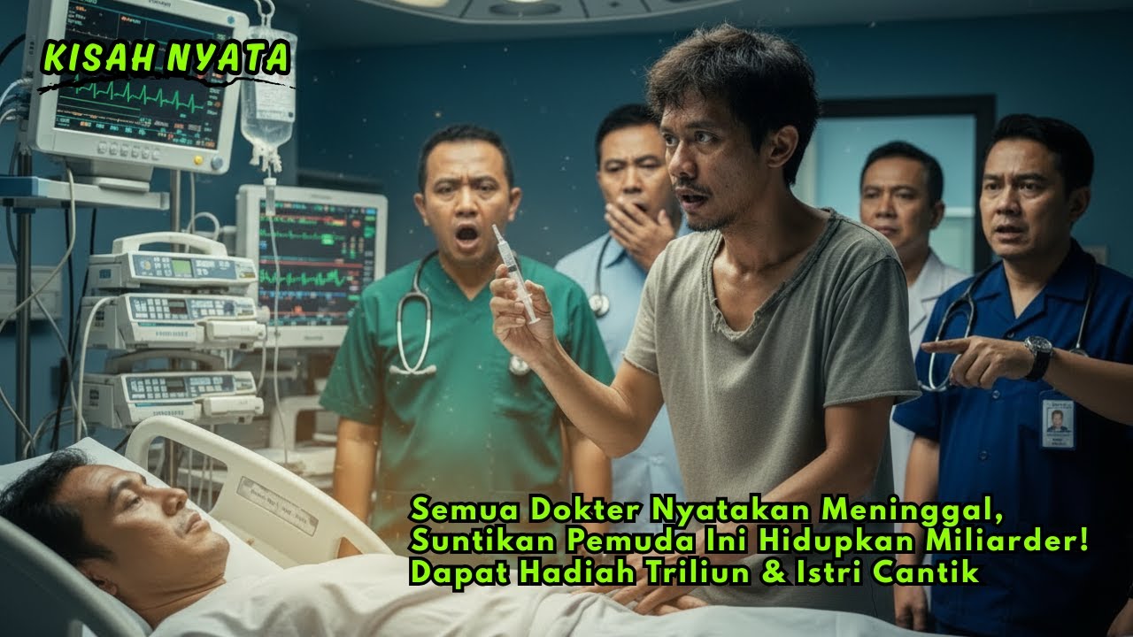 Semua Dokter Nyatakan Meninggal, Suntikan Pemuda Ini Hidupkan Miliarder! Dapat Hadiah & Istri Cantik