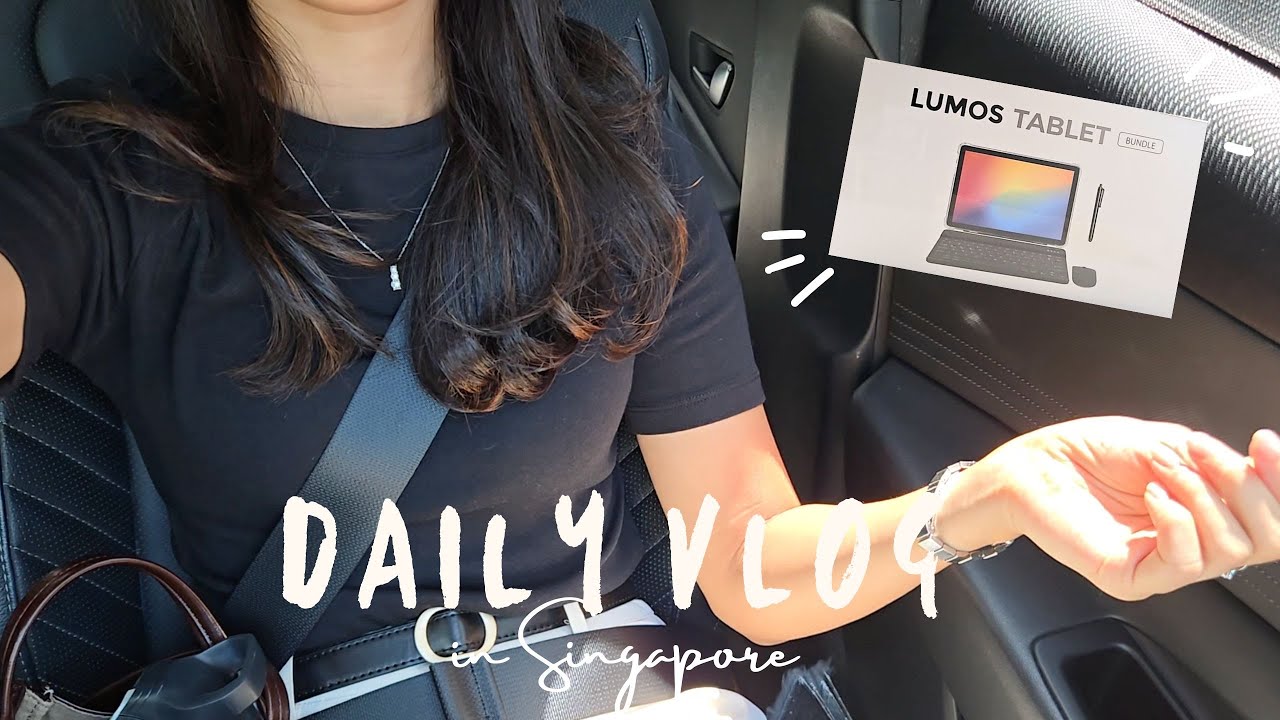 Living alone in Singapore - Daily life ft. LUMOS TABLET: Most Value for Money from $149 only!