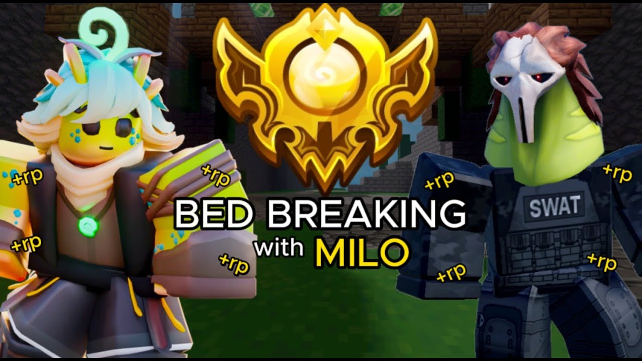 using MILO in RANKED - BB CLIPS (roblox bedwars)