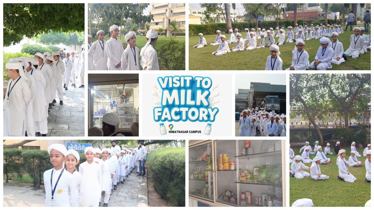 Visit to Milk Factory 🥛 | Educational School Trip | Kids Learning Dairy Processing