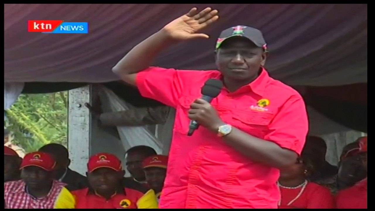 Deputy President William Ruto hits at Bomet Governor Isaac Ruto over SGR passing through Bomet