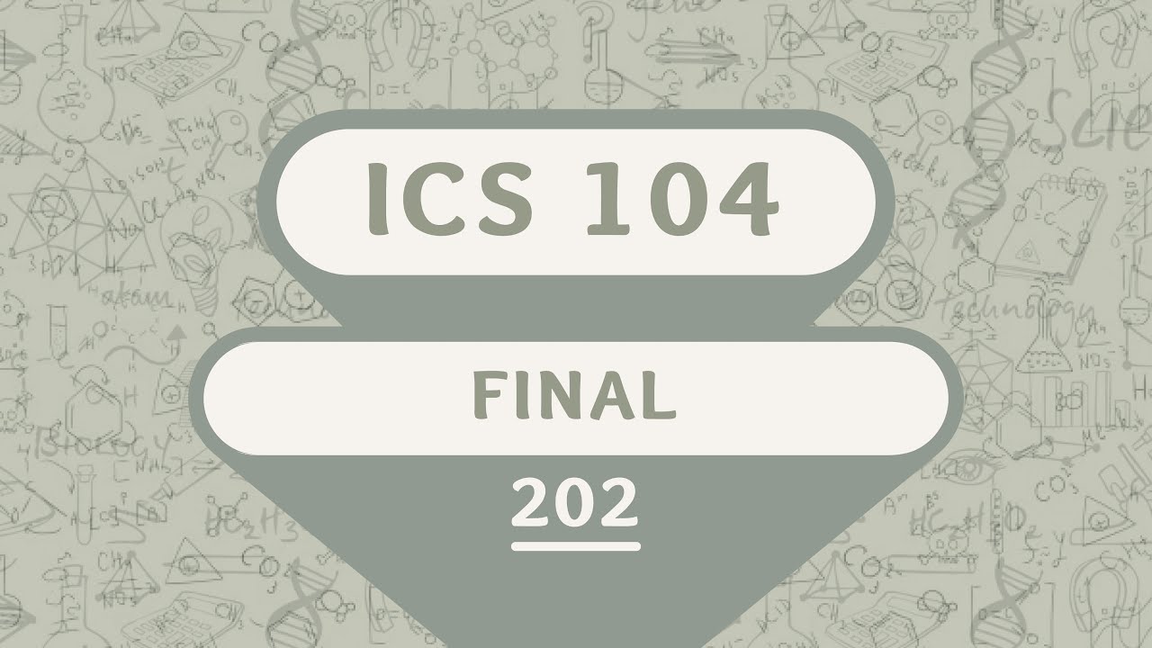 KFUPM - ICS 104 - Term 202 - Final | أرشفة