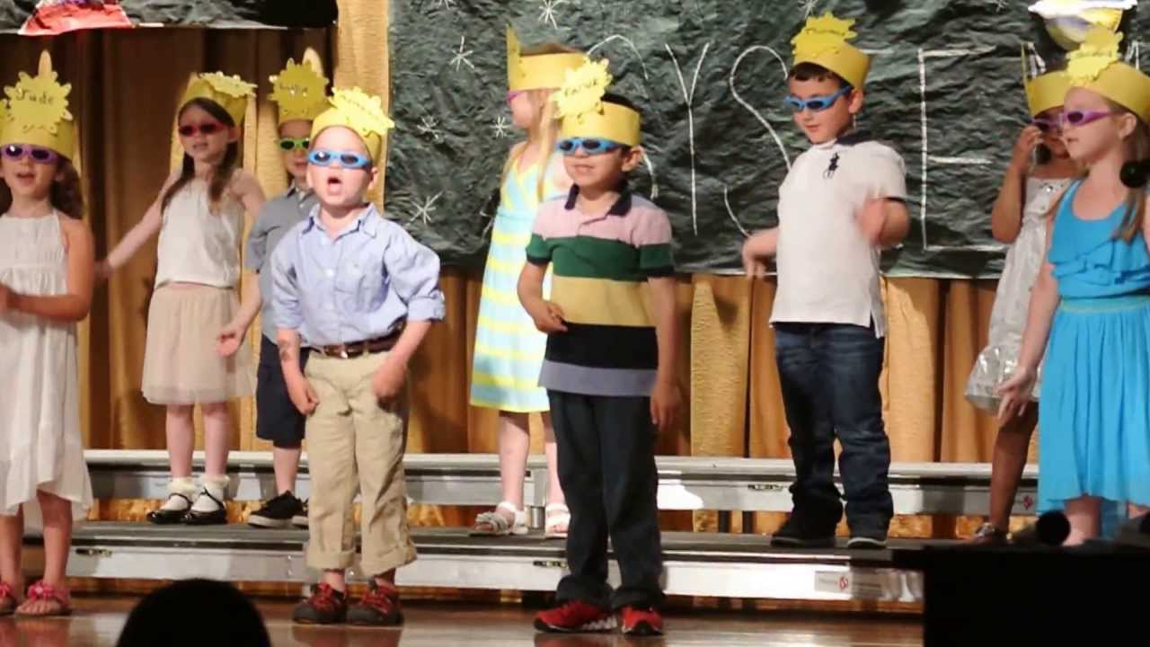 here comes the sun.... anthony's pre-k graduation