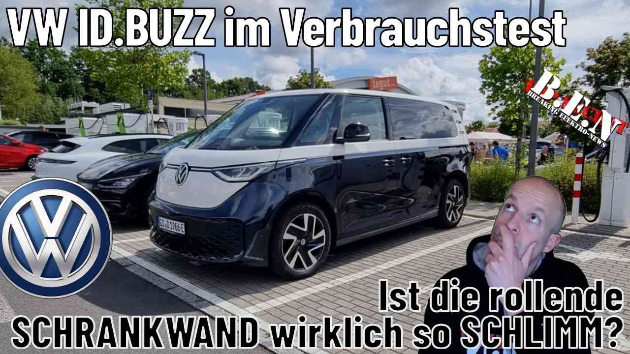 VW ID.BUZZ im Verbrauchstest: Ist die rollende SCHRANKWAND wirklich so SCHLIMM? 😯