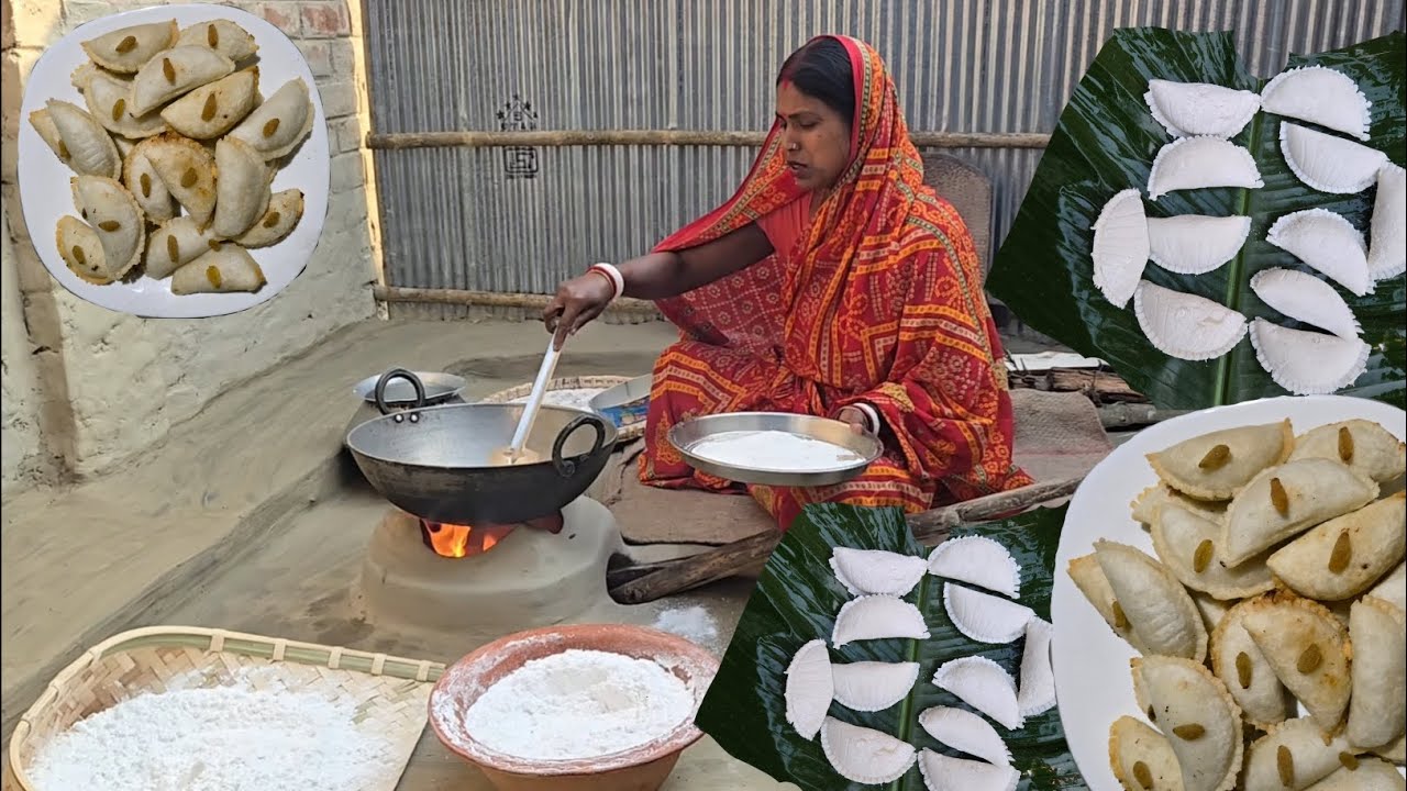 Makar Sankranti Special Pitha Recipe 😍 #villagecooking 