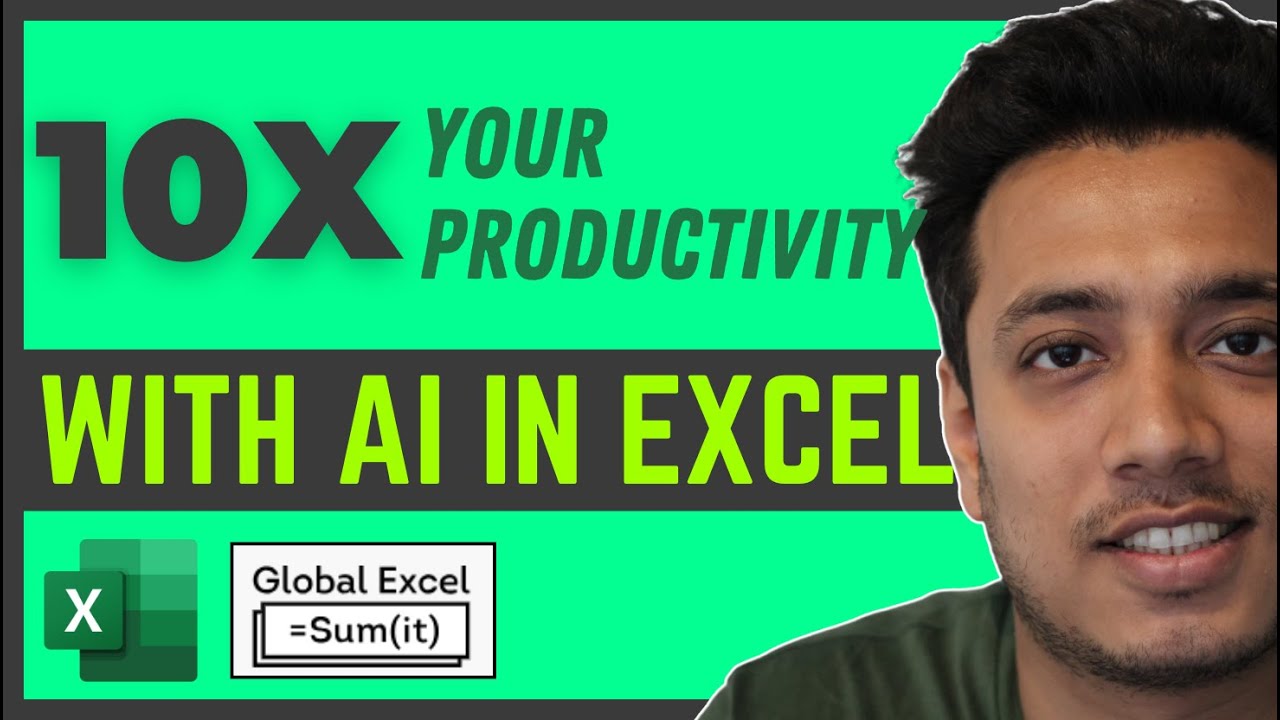 10x your productivity in Excel with a small touch of AI