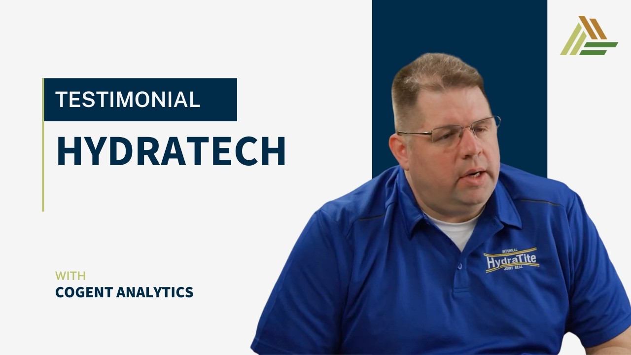 How Cogent Analytics Helped HydraTech Scale with Systems & Process