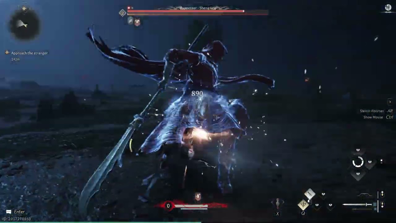 Where winds meet - puppeteer Sheng Wu ( Legendary, lvl2 character)