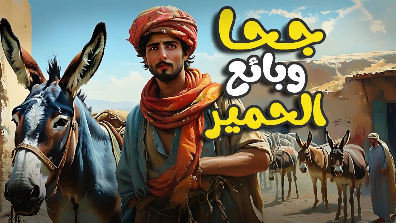 جحا وبائع الحمير - ذكاء جحا - قصة مشوقة و مسلية أتمنى ان تنال إعجابكم