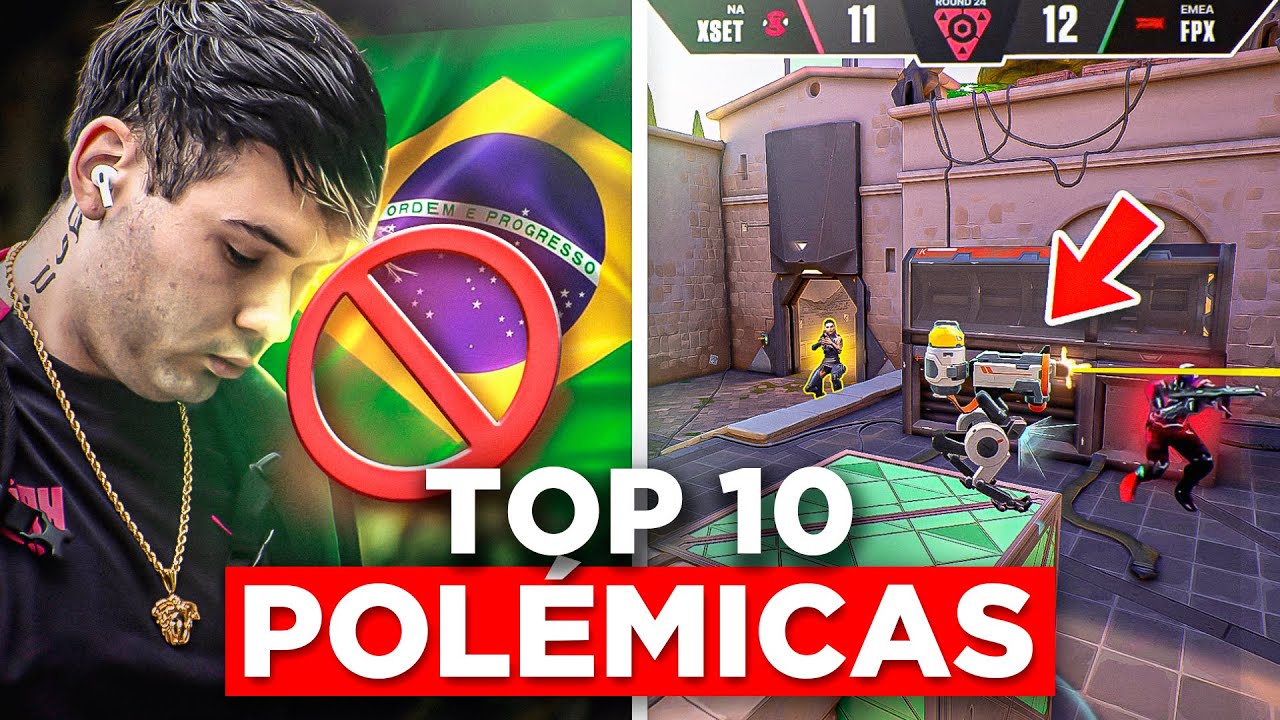 EL TOP 10 DE LAS MAYORES POLEMICAS EN VALORANT | PARTE 1