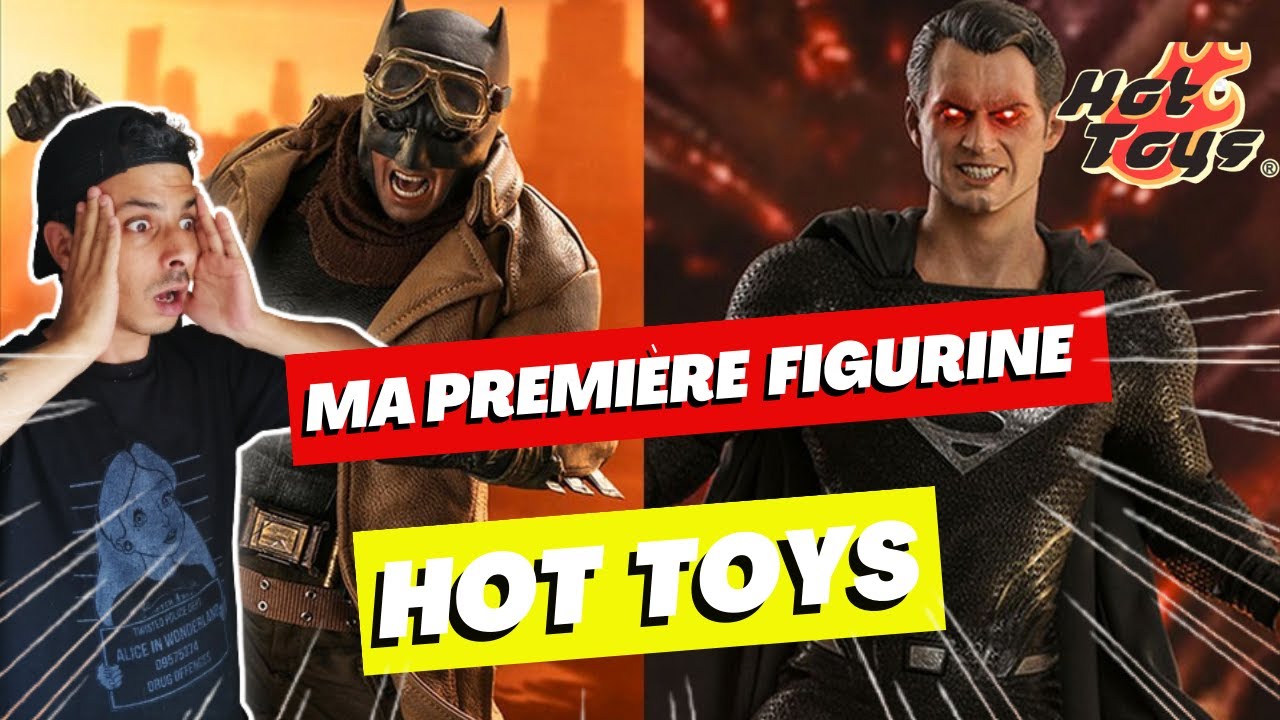 Ma Première Hot Toys -  Batman Knightmare & Superman Black Suit - Justice League