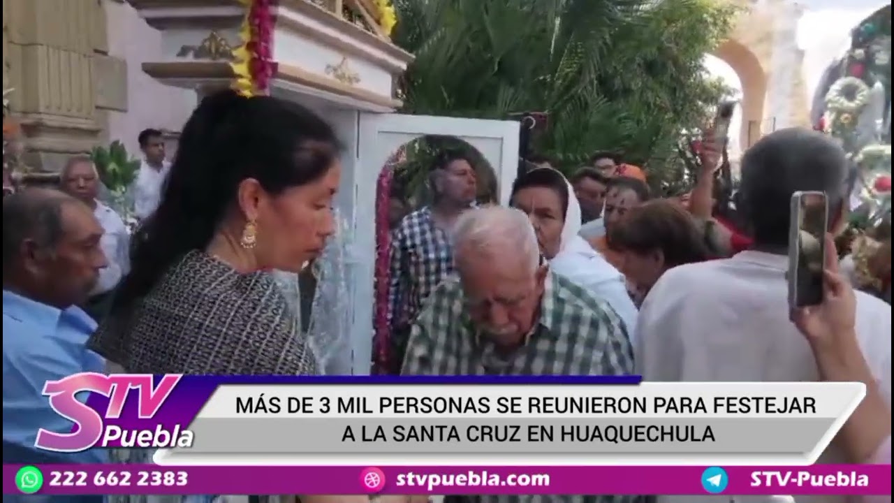 Como cada a&ntilde;o, Huaquechula vivi&oacute; con fervor y tradici&oacute;n la Fiesta de la Santa Cruz