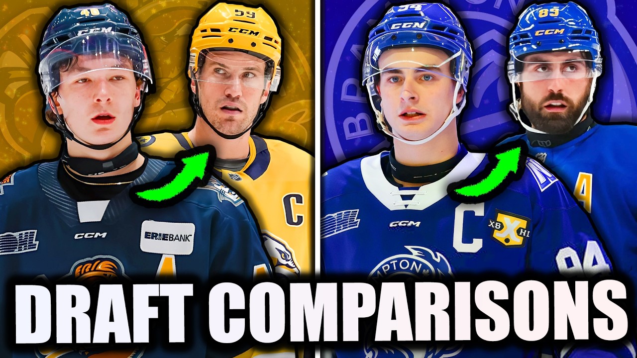Comparing The 2025 NHL Draft Class To Current NHL Players!