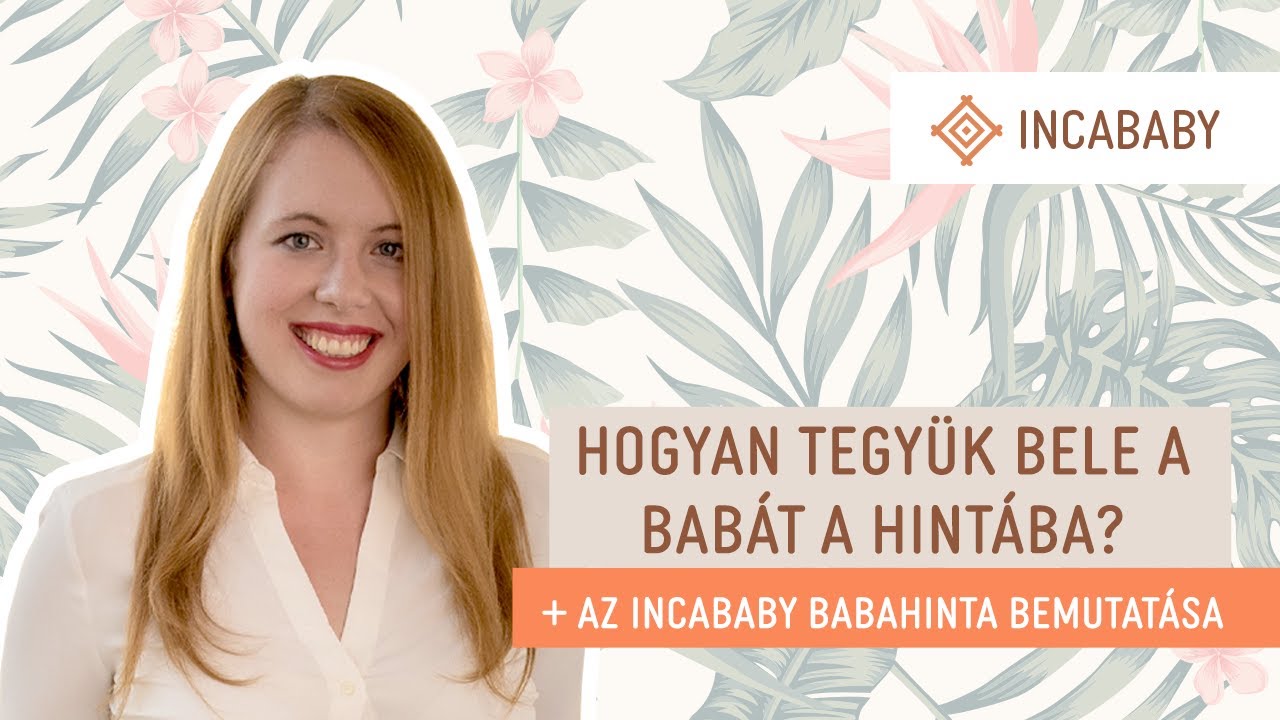 Regi, a konduktor x Incababy 1. rész - Hogyan tegyük bele a babát a babahintába?